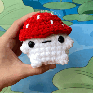 comprar amigurumi pronto cogumelo vermelho