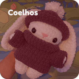 comprar amigurumi pronto coelho