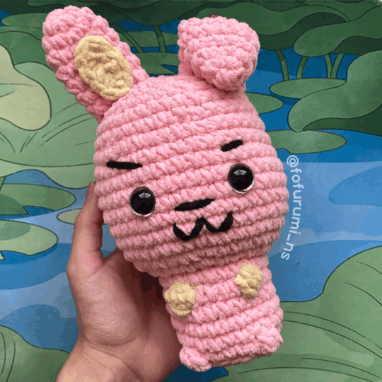 comprar amigurumi pronto bts bt21 cooky pelúcia