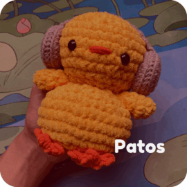 comprar amigurumi pronto pato